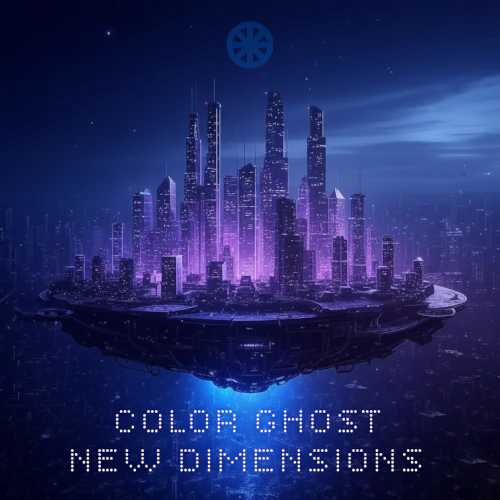 color ghost - New Dimensions cover art